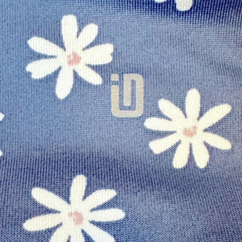 Ideology Blue and White Daisy Print Leggings